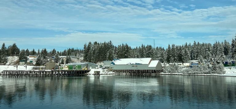 Yakutat Seafoods is the only fish processing plant in the community. (Photo: Alaska Airlines)
