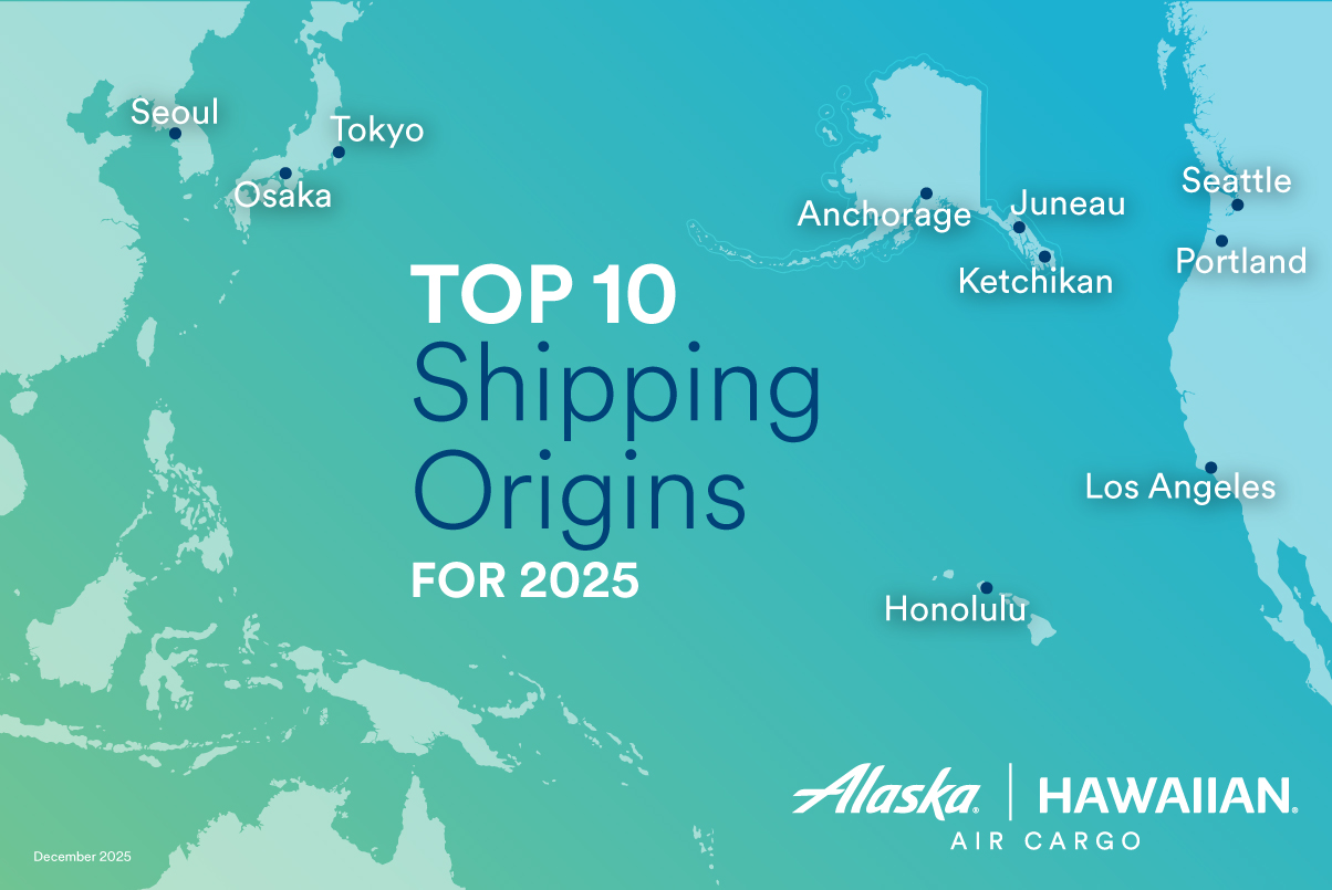 Top 10 shipping origins