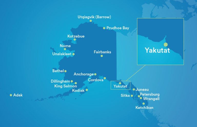 Yakutat Map